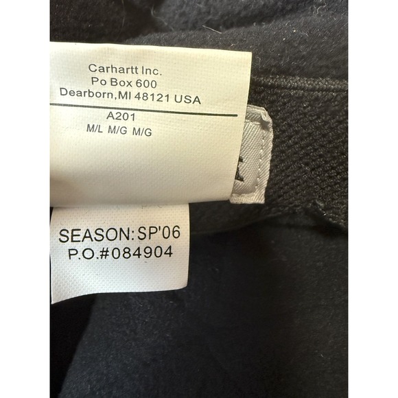 CARHARTT A201 Green Trapper Bomber Insulated Ear Flap Cap Hat - Picture 9 of 9